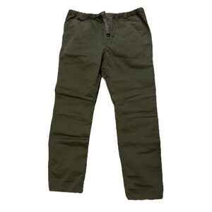 Prana Olive Green Drawstring Chino Pants
